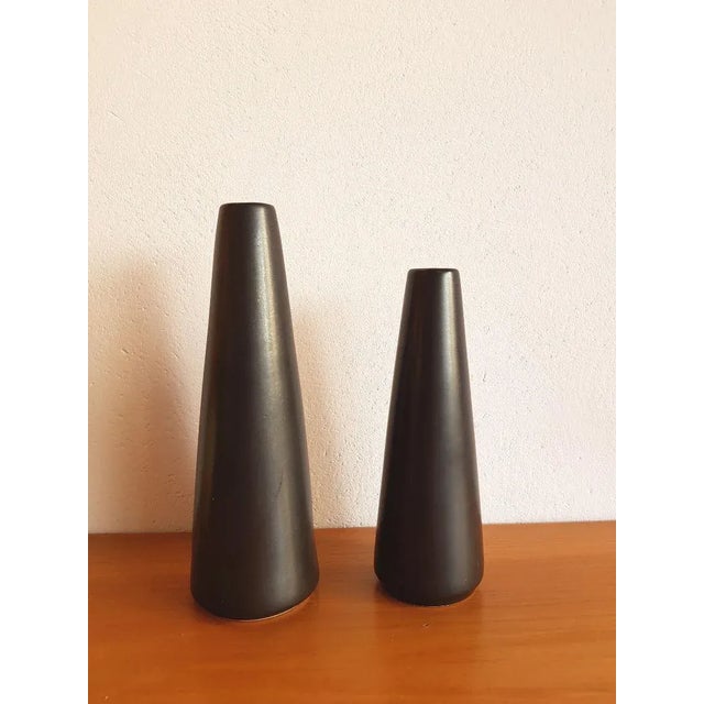 Vases by Jan Bontjes van Beek for Dr. Alfred Ungewiß, 1950s, Set of 2 For Sale - Image 4 of 4