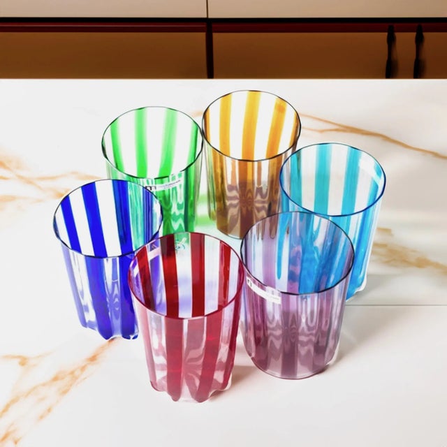 Not Yet Made - Made To Order Murano Glasses from YourMurano, Set of 6 For Sale - Image 5 of 8