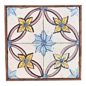 Framed Set of 18th Century Portuguese Tiles