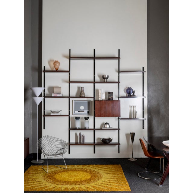 Modular Bookcase in Rosewood by Osvaldo Borsani for Tecno, 1960s For Sale - Image 6 of 13