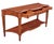 Dessin Fournir Vintage Dessin Fournir Neoclassical Style Mahogany Serpentine Console Table For Sale - Image 4 of 7