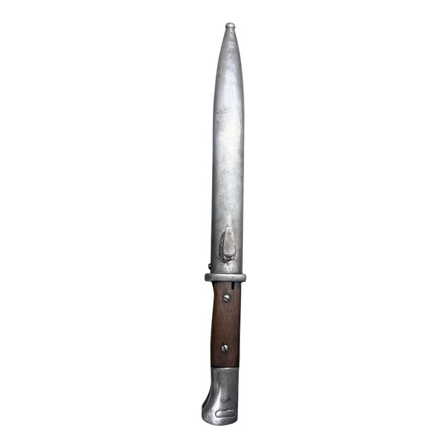 Ww2 German Bayonet and Original Scabbard For Sale