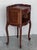 Early 20th Century Pair of Walnut Nightstands Tables with Drawer and Open Shelf For Sale - Image 4 of 18