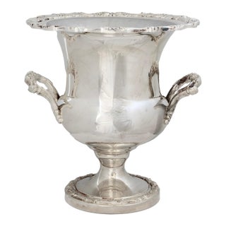 Early 20th Century Silverplate Champagne/Wine Cooler For Sale