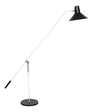 Dutch Floor Lamp by J.J. Hoogervorst for Anvia, 1950s