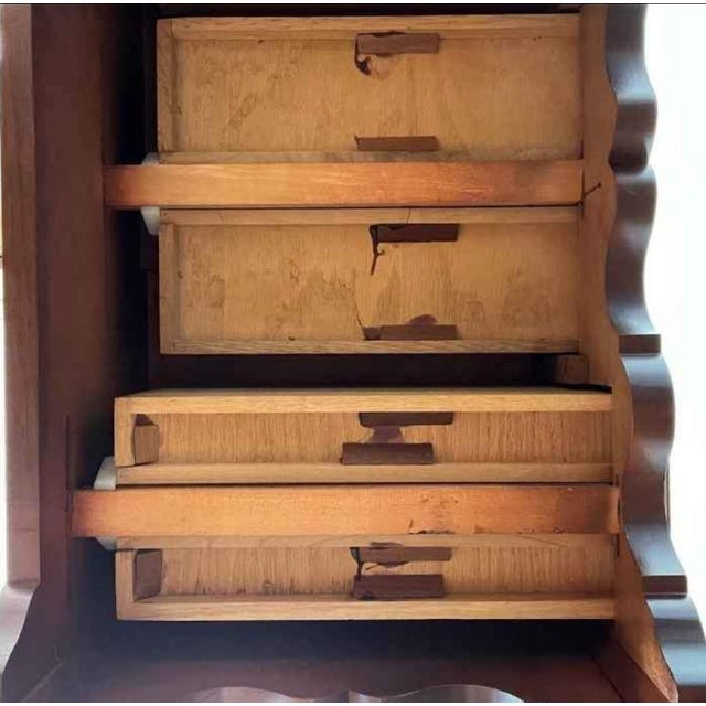 Wood 1940s Georgian Style Wood Lowboy For Sale - Image 7 of 7