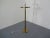Brass & Glass Floor Lamp, 1970s For Sale - Image 10 of 18