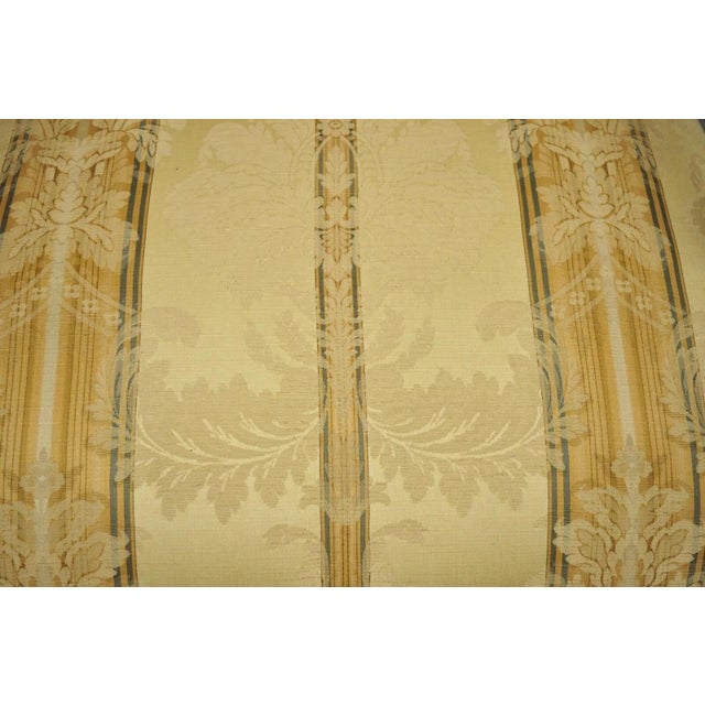 Vintage French Country Louis XV Style Carved Walnut Lounge Arm Chairs - A Pair For Sale - Image 11 of 12