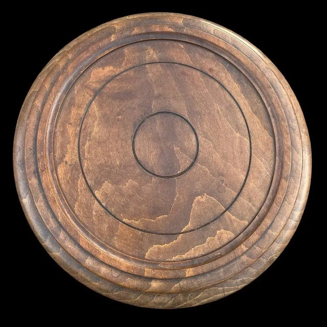 Walnut Pedestal Table, 1890s For Sale - Image 6 of 9