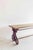 19th French Oak & Iron Console Table For Sale - Image 9 of 10