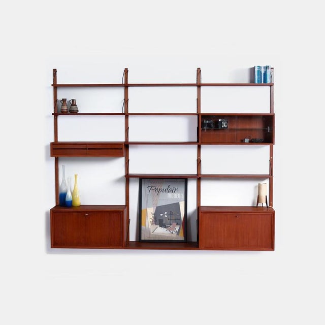 Royal System Wall Unit by Poul Cadovius for Cado, Denmark, 1960s For Sale - Image 11 of 11