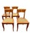 Early Biedermeier Dining Chairs in Fruit Wood, Germany, 1850s, Set of 4 For Sale - Image 16 of 16