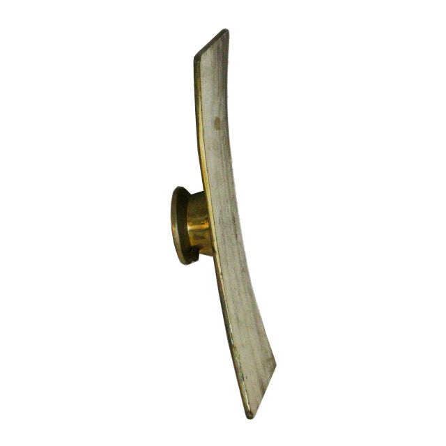 Italian Mid-Century Modern Brass Door Handle, 1940s For Sale - Image 6 of 10
