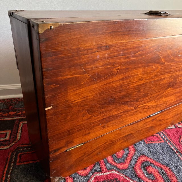 Vintage Tool Box Storage Box Side Table Chairish