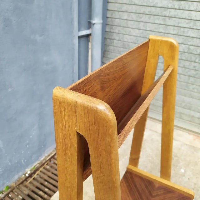 Oak Compass Shelf, 1950s For Sale - Image 15 of 17