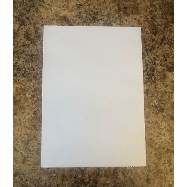 Contemporary Signed Original Botanical Collage by Nancy Smith For Sale - Image 3 of 3