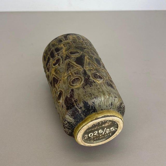 Vintage Abstract Ceramic Pottery Vase from Simon Peter Gerz, Germany, 1960s For Sale - Image 14 of 16