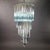 Crystal Glas Trilobo Spiral Chandelier from Venini, 1960s For Sale - Image 4 of 16