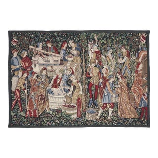 The Vintage Loom Woven Tapestry - 85 X 122 Cm (2'10" X 4'0") - Requires Rod Size 3 For Sale