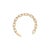 Haus of Brilliance Gold Vermeil 1/10 Cttw Diamond Bold Paperclip Link Bracelet For Sale - Image 4 of 4