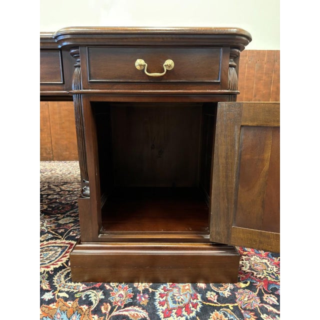 Vintage English Desk in Teak For Sale - Image 15 of 18