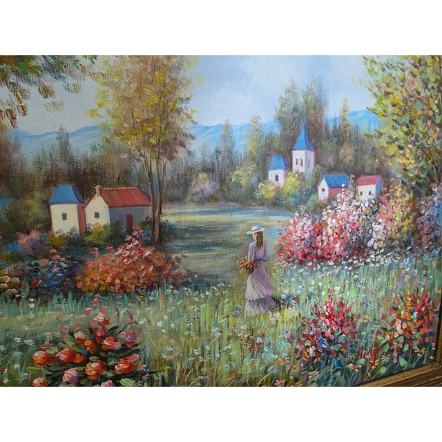 W. Hodges Impressionist Landscape Oil Painting For Sale In Cleveland - Image 6 of 8