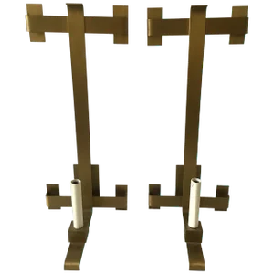 Brass Palmer Hargrave Sconces - a Pair