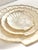 Hollywood Regency Vintage Capiz Shell Nesting Trays – Brass Trim Coastal Hollywood Regency Set of 3 For Sale - Image 3 of 11