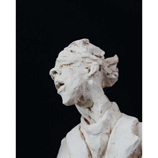 Terracotta Conductor Sculpture by Hélène Sellier, 2010 For Sale - Image 3 of 12