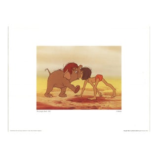 Artist Unknown Walt Disney's the Jungle Book: Mowgli Falls in With the Colonel's Son For Sale