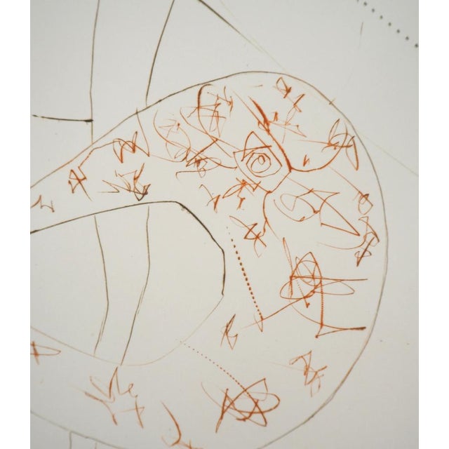 Salvador Dali, Tristan Le Fou, 1970, Original Etching For Sale - Image 7 of 8