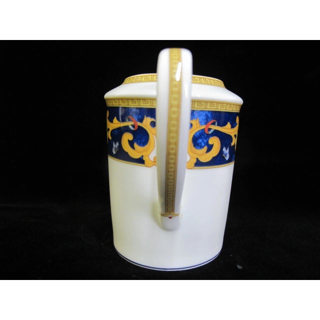 Bernardaud Limoges Cobalt Roma Bleu Floral Creamer Pitcher For Sale In Portland, OR - Image 6 of 6