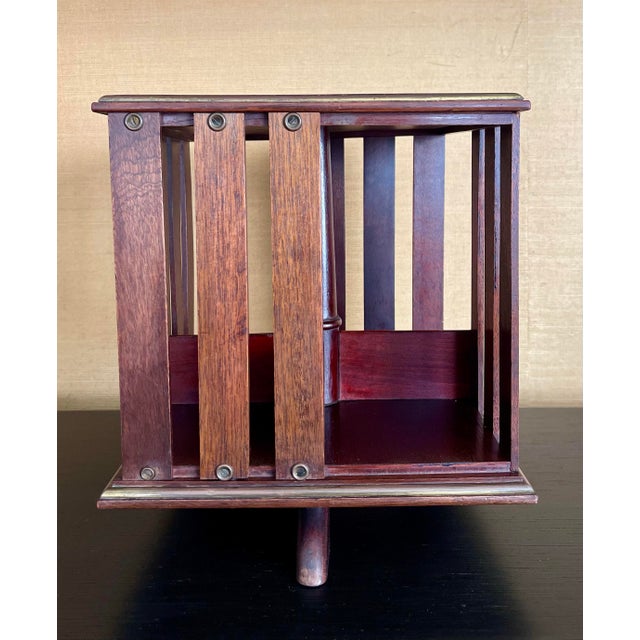 Early 20th-Century Spinning Book Stand For Sale - Image 4 of 12