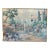 Seaside Cottage Sailing Large Vintage Original Painting by Reynolds For Sale
