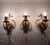 Wrought Iron and Gold Leaf Wall Lights, 1960s, Set of 3 For Sale - Image 12 of 13