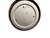 White Mid Century Modern Starburst Clock For Sale - Image 8 of 11