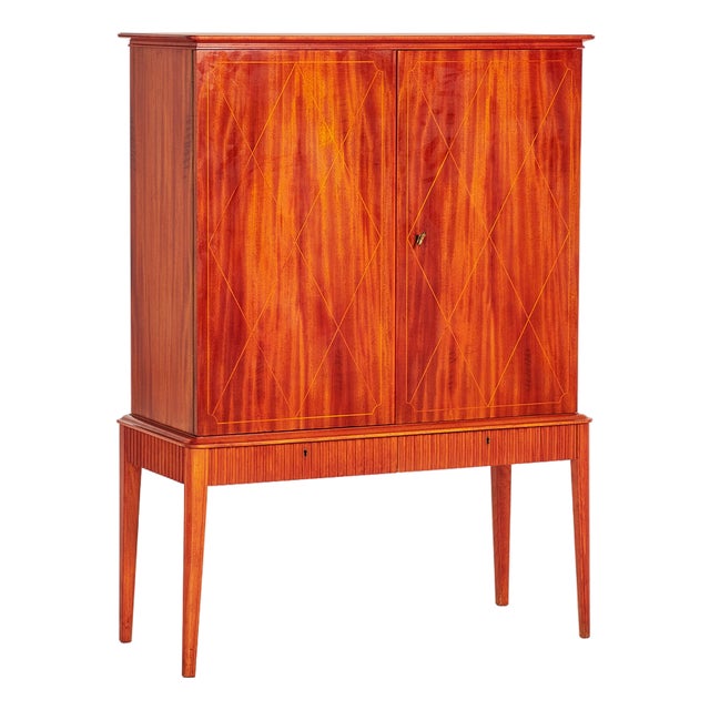 Vintage Swedish Cabinet, 1950s For Sale