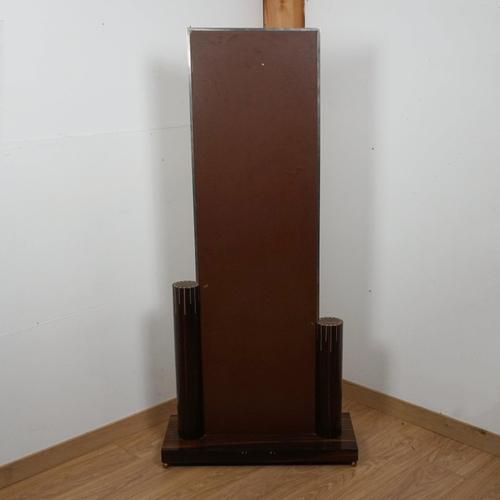 Art Deco Floor Standing Mirror attributed to Émile-Jaques Ruhlmann, 1920s For Sale - Image 4 of 6