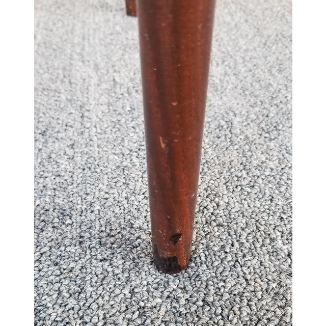 Brown Vintage Mid-Century Modern Tile Mosaic Stackable Stacking Side Drink Tables - Set of 3 For Sale - Image 8 of 10