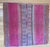 Pink Vintage Pink Hand Woven Aguayo Wool Textile Peruvian 46" by 40" For Sale - Image 8 of 10