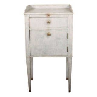 Swedish Painted Bedside Table, 1890s For Sale