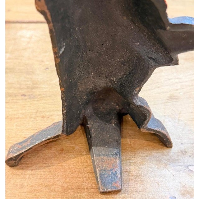 Original Painted Iron Scotty Dog Doorstop For Sale - Image 12 of 12