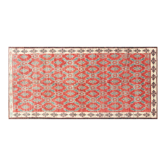 1960s Turkish Oushak Rug For Sale