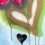 2020s Urban Street Art Graffiti Painting Hearts Flowers "Blossoming Young Love" Original Artwork by Amber Goldhammer For Sale - Image 5 of 10