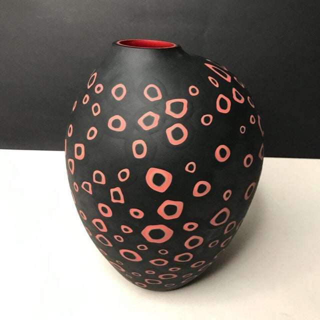 Variation of the loops theme from the collaboration of harry paul with salviati glassworks in murano, venice, featuring a...