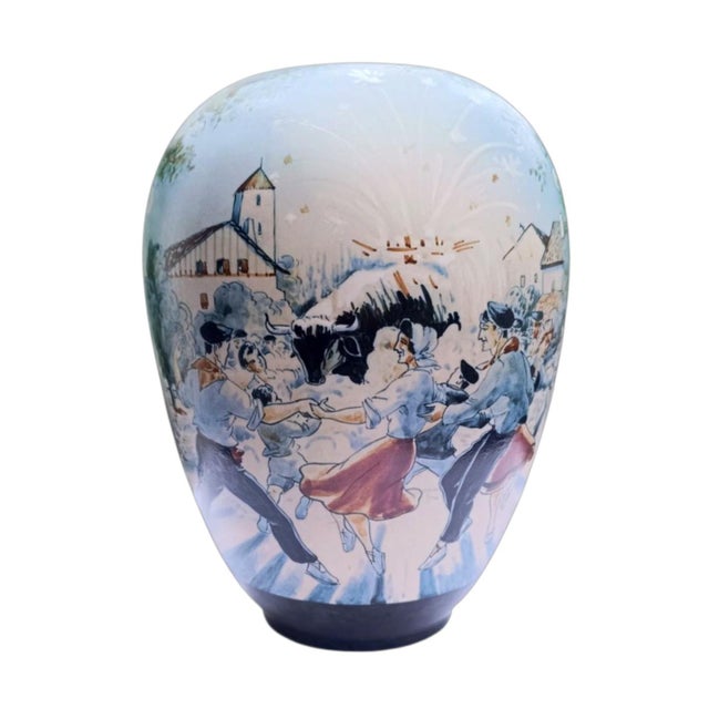Ceramic Vintage Vase from Ciboure, 1950s For Sale - Image 7 of 7