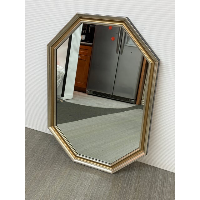Traditional La Barge Octagonal Wall Mirror, Vintage For Sale - Image 3 of 12
