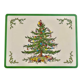 Spode Christmas Tree Placemats, S/4 For Sale
