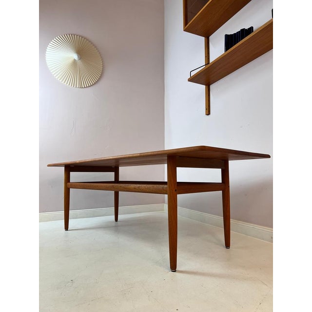 Teak Coffee Table by Niels Bach For Sale - Image 11 of 11