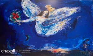Marc Chagall Curtain of the Firebird by Stravinsky: The Firebird Museum Poster